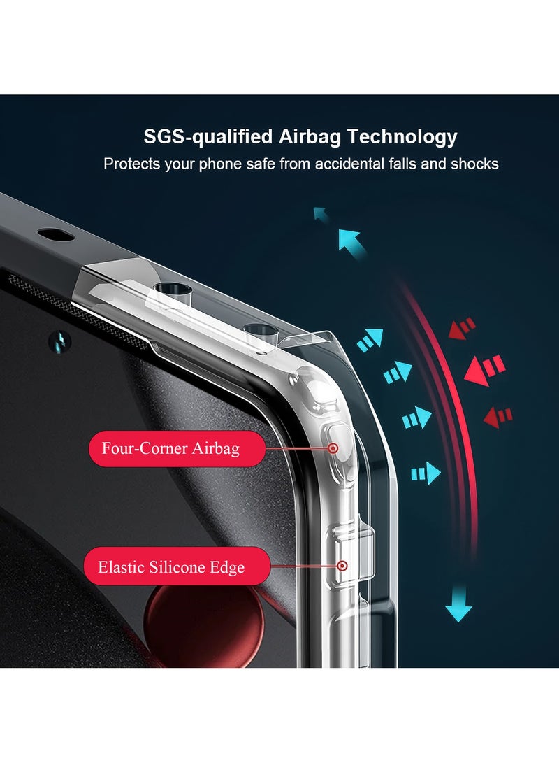 For Xiaomi 15 Ultra Case, Camera Lens Protection Back Cover, TPU+PC Shockproof Bumper Mobile Phone Case, Anti-Yellowing Slim Fit Protective Casing - Image 4